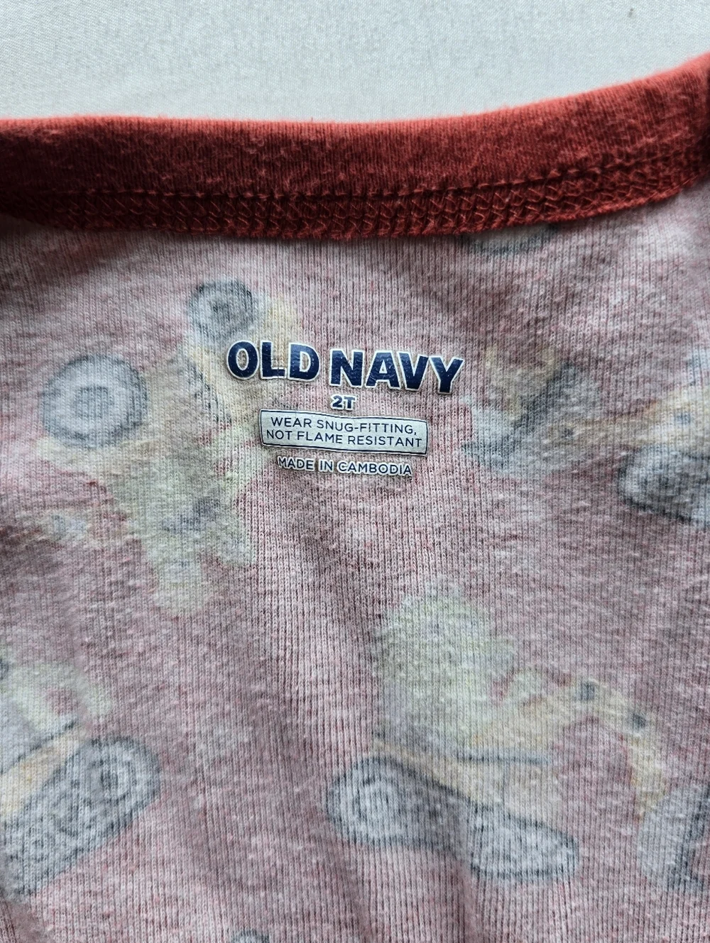 Old Navy One Piece Pajamas Size 2T